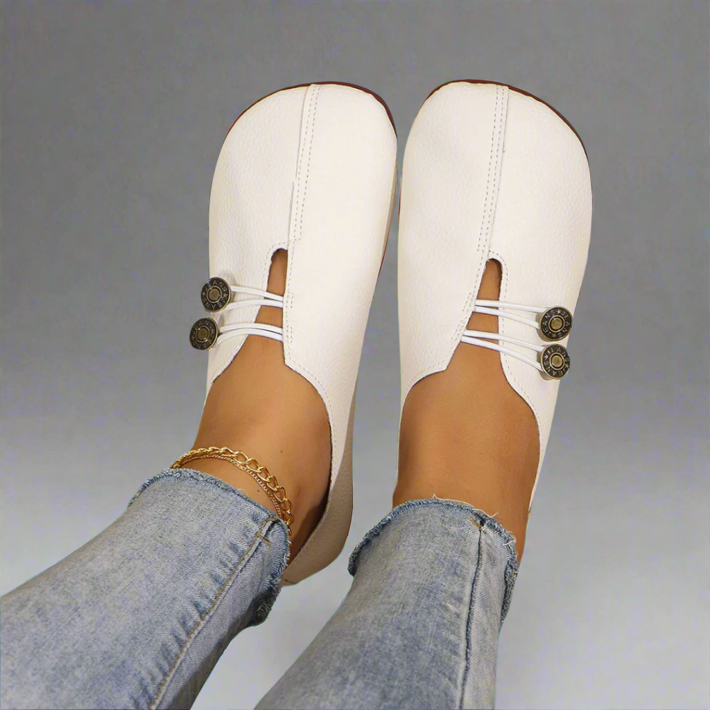 Kreszentia | Mocasines elaborados en suave piel de cabra ante
