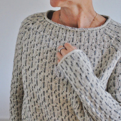 Linda | Suéter Elegante de Cuello Bateau