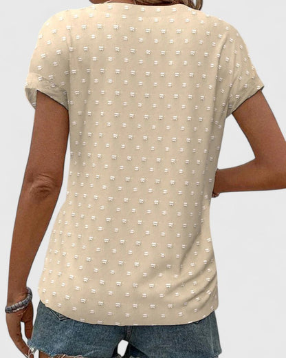 Miles | Camiseta Cómoda de Cuello en V