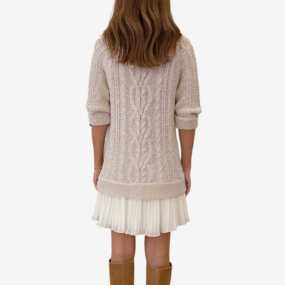 Gaëlle™ | Vestido Suéter Único