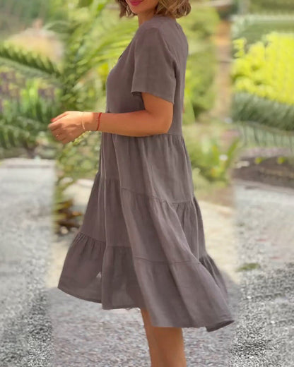 Samantha | Vestido Vuelto con Bolsillos