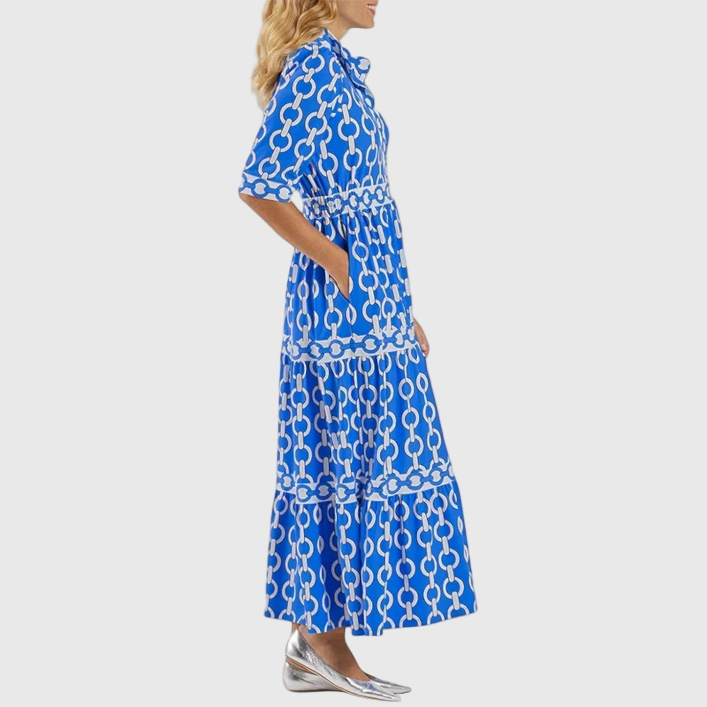 Juliette | Vestido Midi de Cadena Elegante