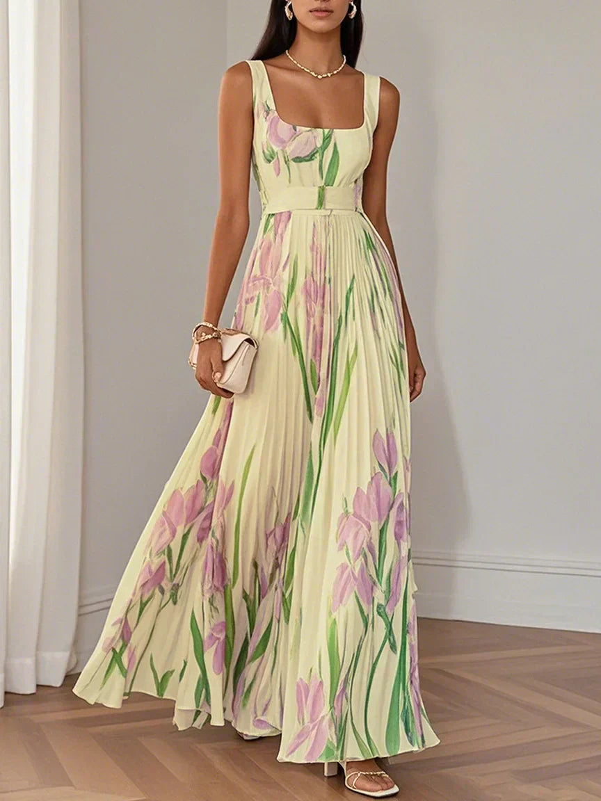 SERENA – VESTIDO MAXI DE ELEGANCIA EN FLOR