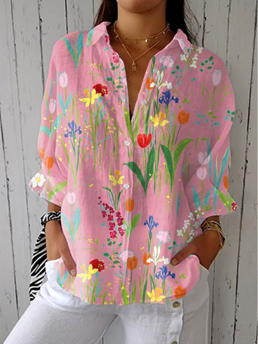 Fiona | Blusa Jardín de Primavera