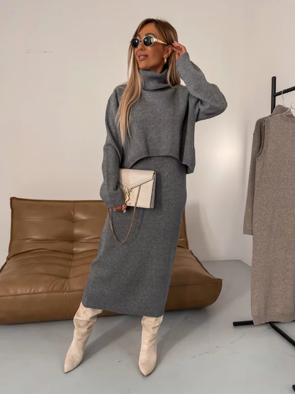 Nicole - Conjunto de Punto para Otoño/Invierno para Mujeres