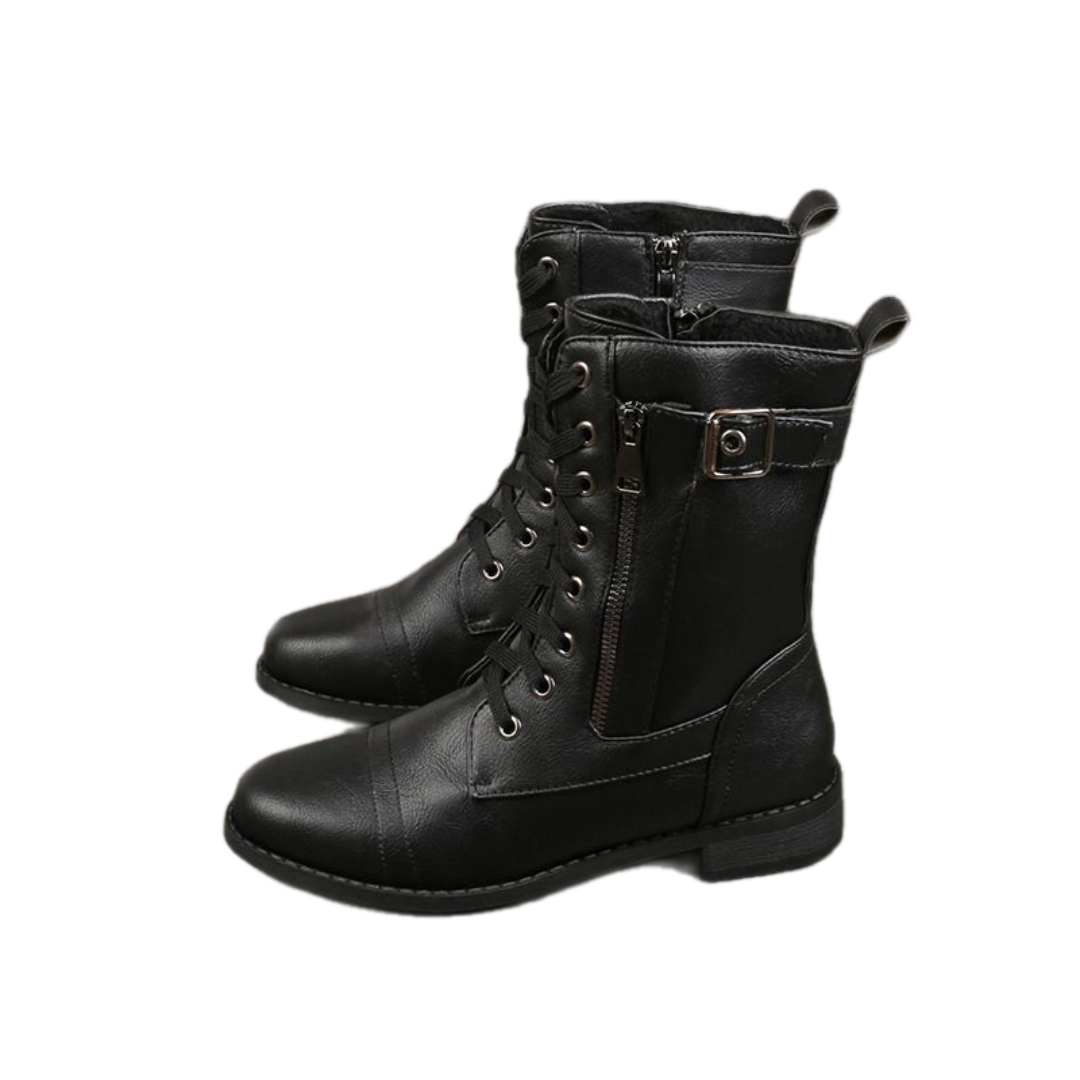 Félice - Elegantes botas ortopédicas de cuero
