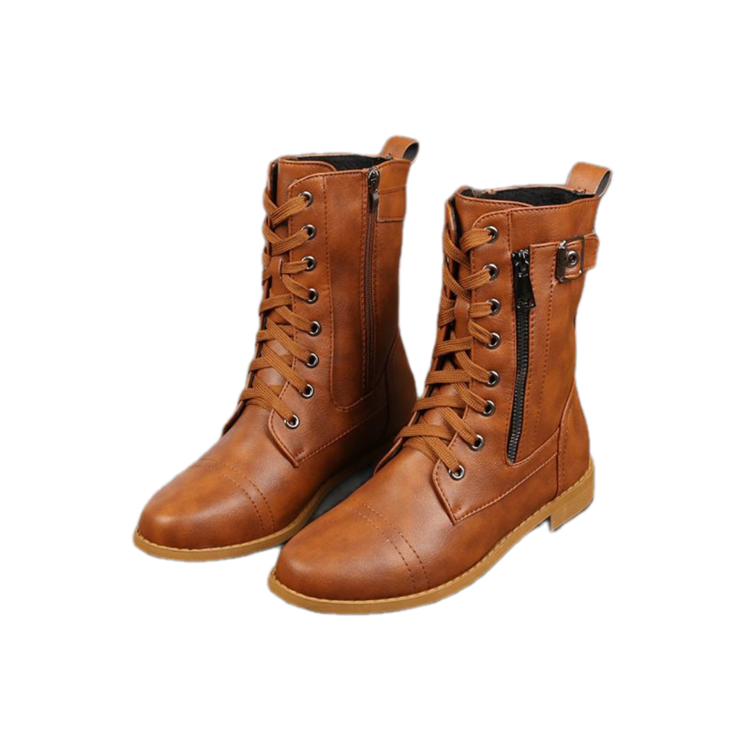 Félice - Elegantes botas ortopédicas de cuero