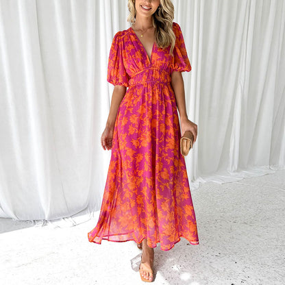 Syrene | Vestido Maxi de Primavera