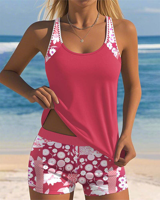 KENDALL – CONJUNTO TANKINI ISLAND BLOOM