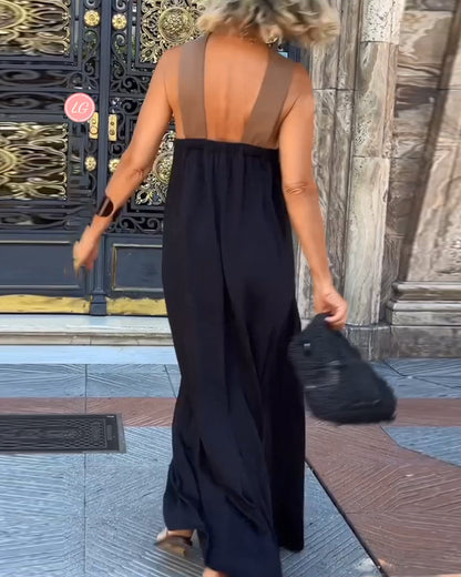 Sienna™ - Vestido de Cuello Cruzado