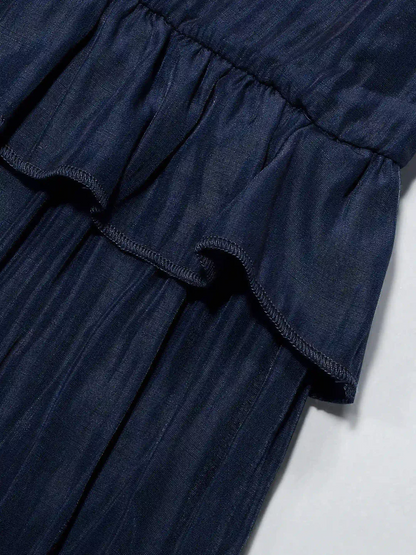 Mabel - Vestido Maxi con Volantes