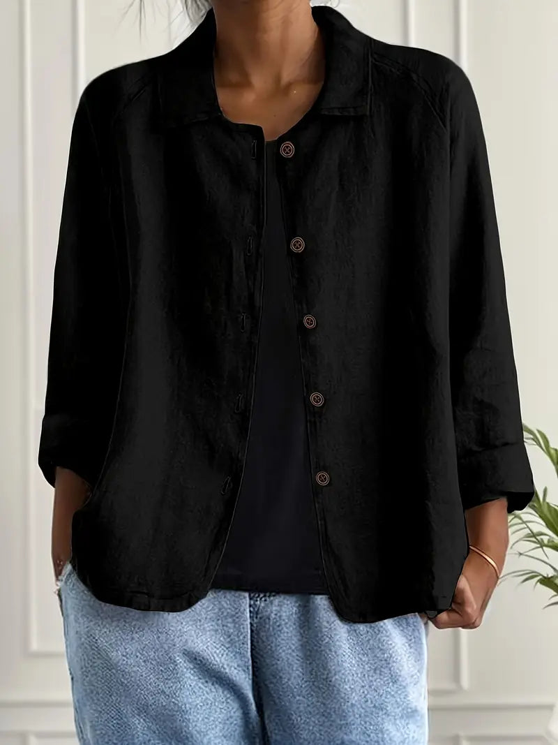 Marilla™ – Cárdigan camisa ligero clásico