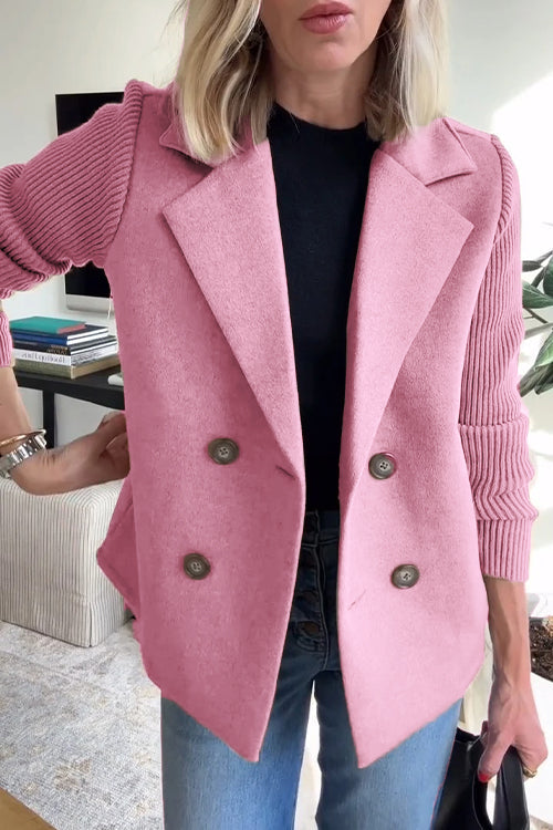 Lenora™ | Blazer de Manga de Punto Chic Premium