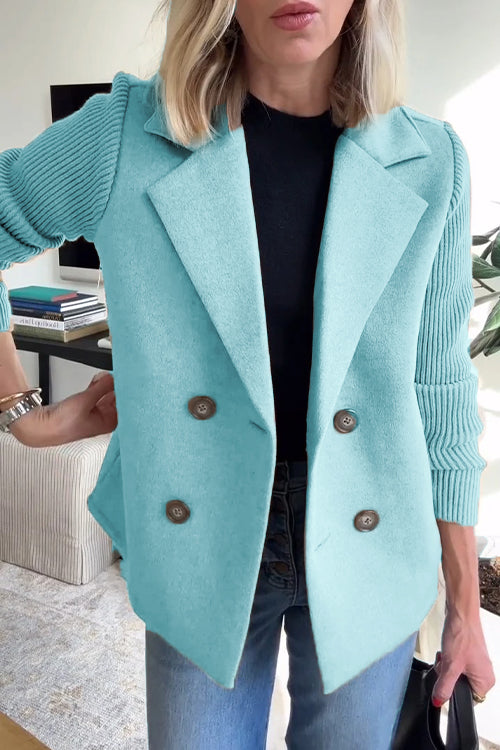 Lenora™ | Blazer de Manga de Punto Chic Premium