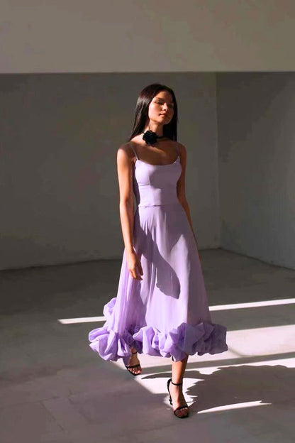 Blair - Vestido Midi Fluyente y Elegante