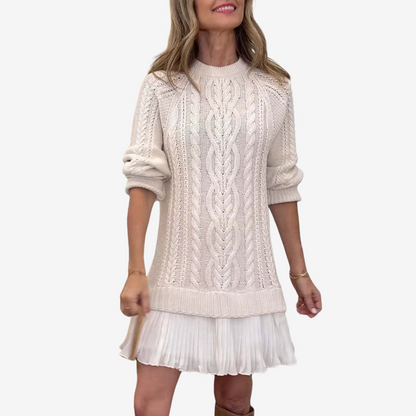 Gaëlle™ | Vestido de Suéter Único