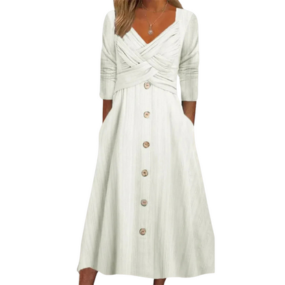 Ella™ - Vestido elegante con cobertura del abdomen