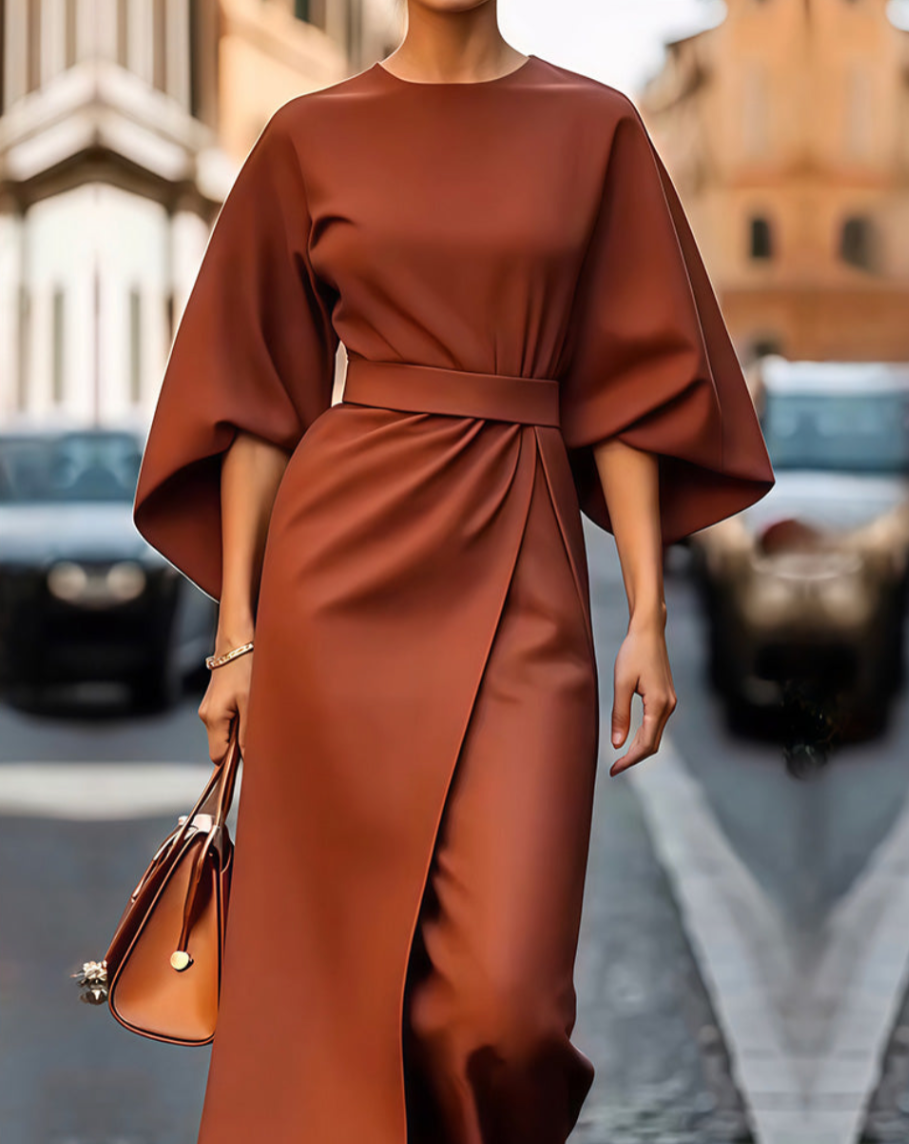 VESTIDO CELESTE