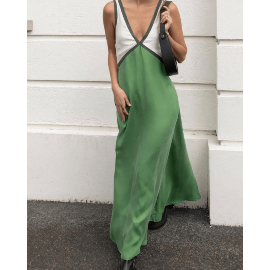 RENATA | VESTIDO DE CUELLO EN V