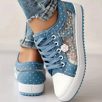Elettra - Zapatillas florales ligeras