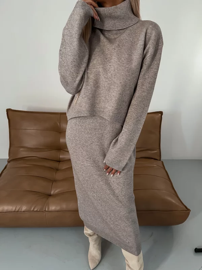Nicole - Conjunto de Punto para Otoño/Invierno para Mujeres