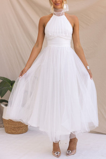 Phoebe - Vestido Midi con Falda Larga
