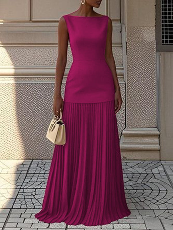 JULIET – VESTIDO MAXI SIN MANGAS DE ELEGANCIA INTEMporal