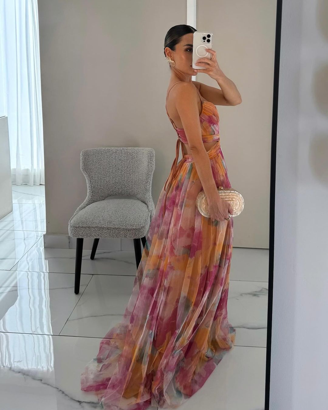 Jennifer | Elegante Vestido Maxi Floral