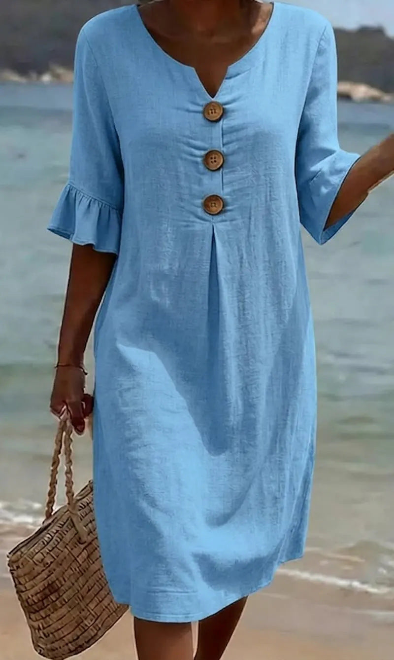 Vestido Casual de Mujer con Estilo Refinado
