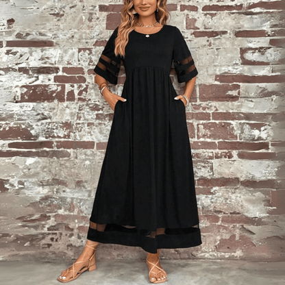 Zora | Vestido Maxi Clásico Elegante