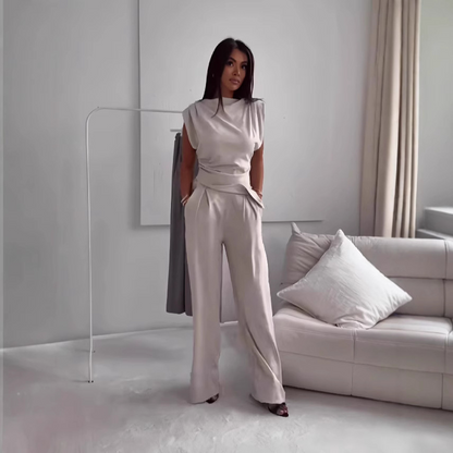 Solenne - Conjunto de Elegancia Casual