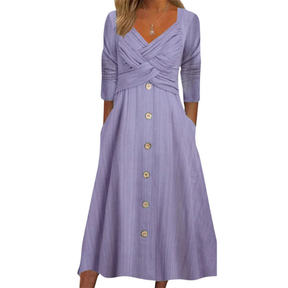 Ella™ - Vestido elegante con cobertura en el abdomen