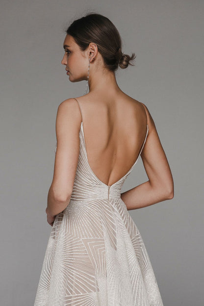 Thalassa - Vestido de Fiesta Largo Brillante