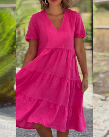 Samantha | Vestido Vuelto con Bolsillos
