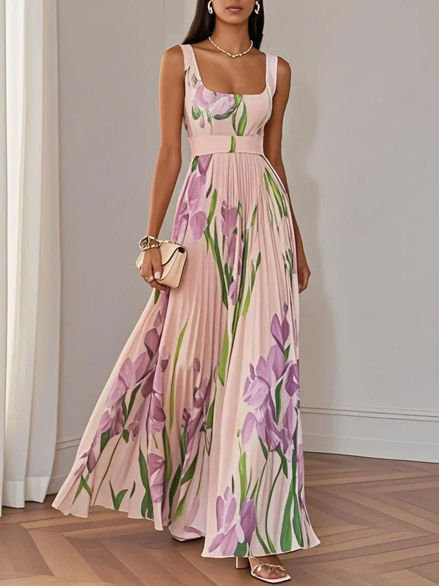 SERENA – VESTIDO MAXI DE ELEGANCIA EN FLOR
