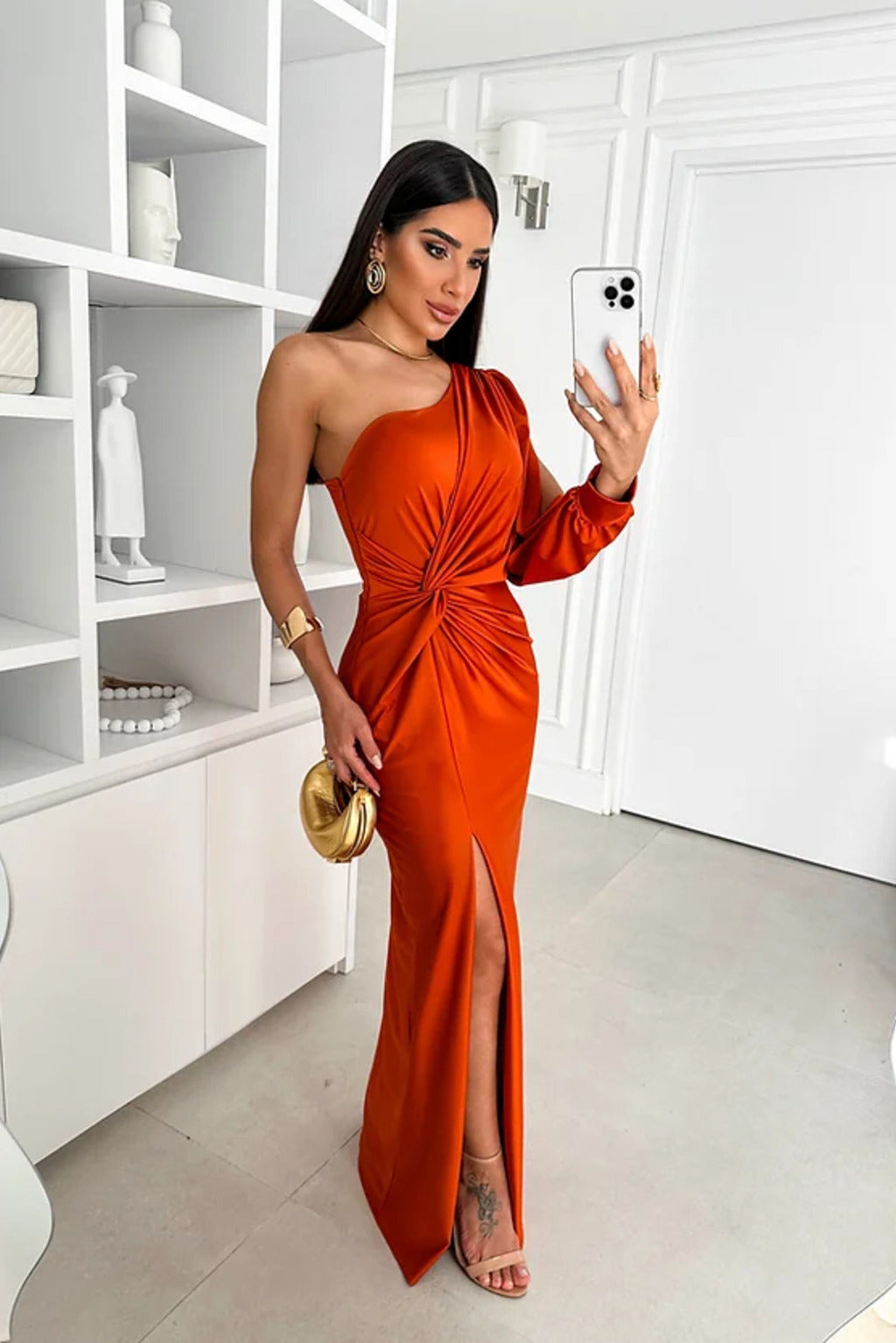 Aria - Vestido Elegante con Impecable Finesse