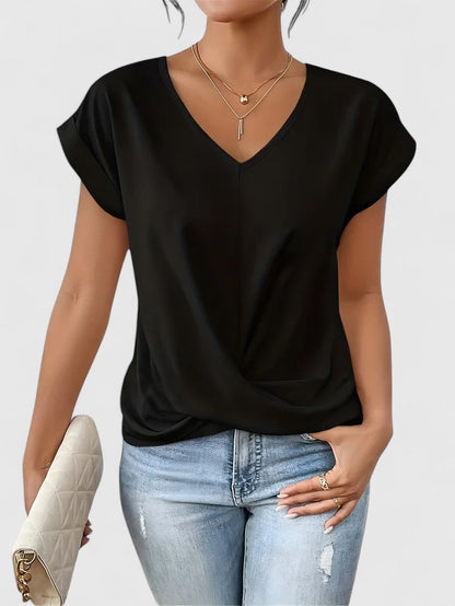 Mahrianne | Top Con Cuello En V Confortable