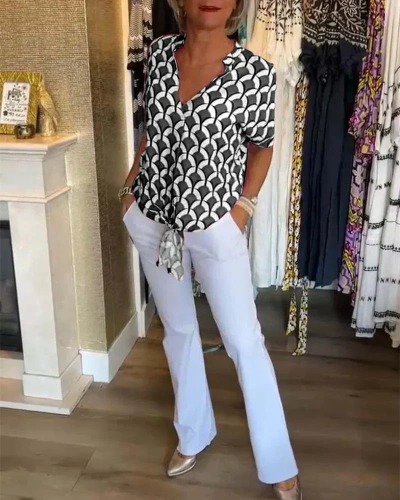 BLUSA ESTAMPADA ESTILOSA SOLVEIG