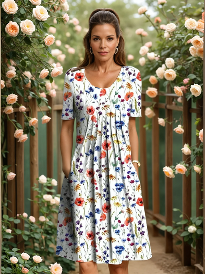 MARGA | VESTIDO ELEGANTE CON COBERTURA DEL VIENTRE