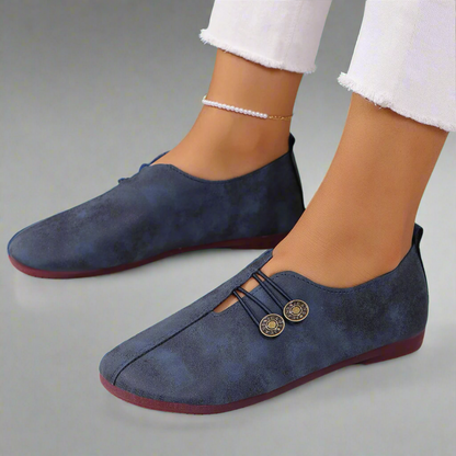 Kreszentia | Mocasines elaborados en suave piel de cabra ante