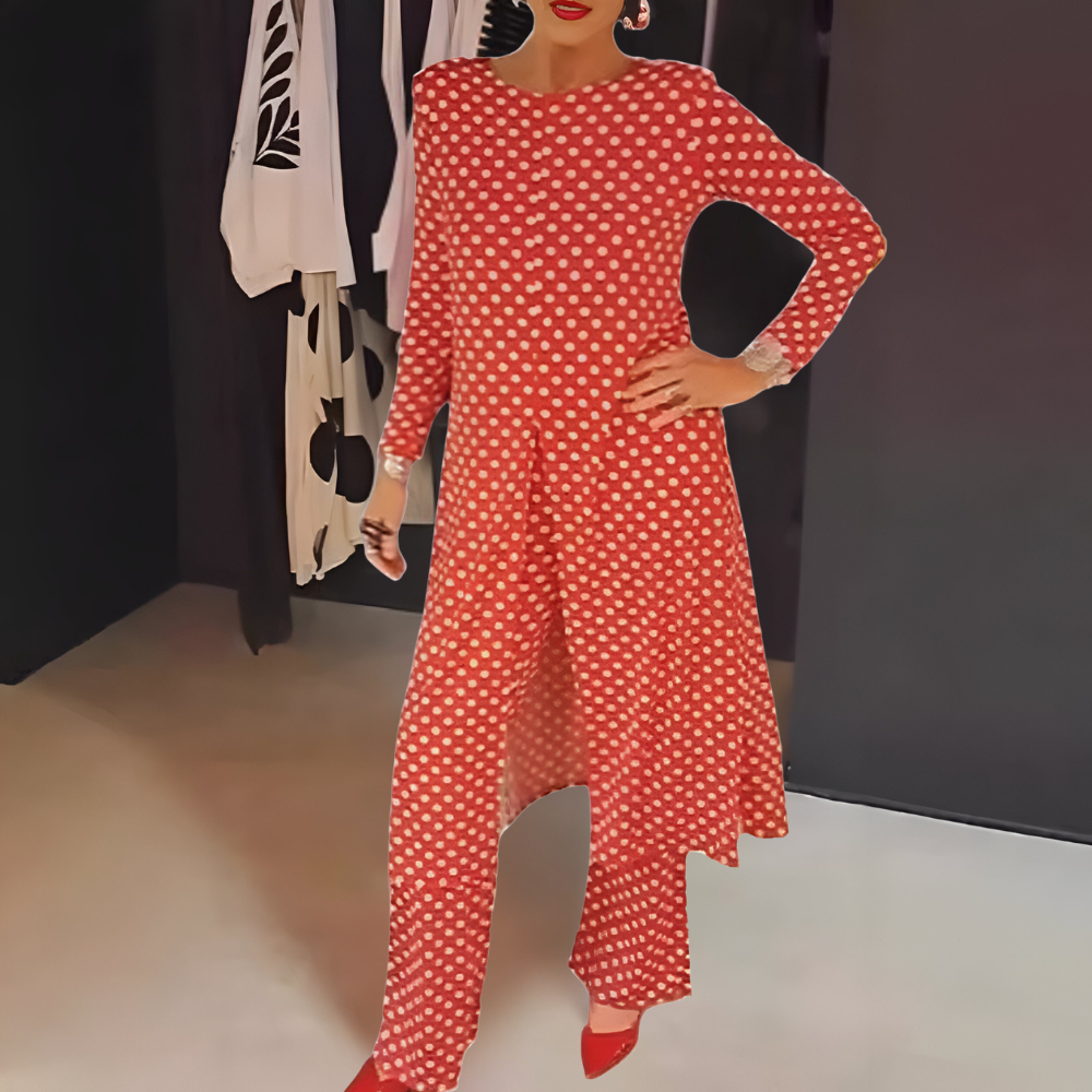 Marcella - Conjunto Chic de Lunares