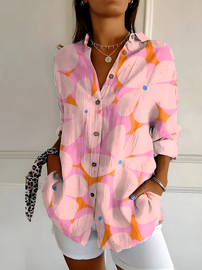 Yllona – Blusa Relajada con Botones