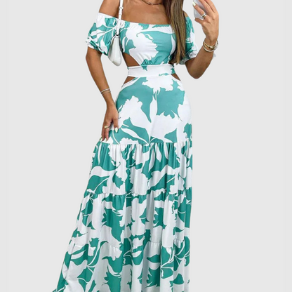 Arden - Vestido Midi de Corte Irregular Elegante