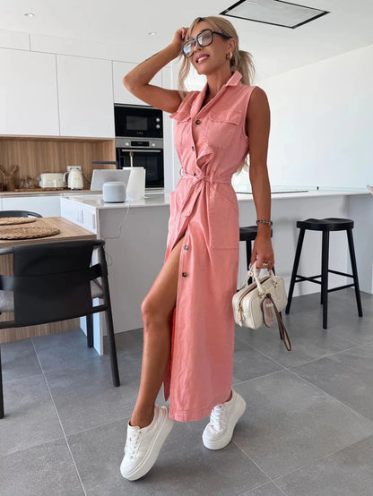 Louisa | Vestido Maxi de Mezclilla