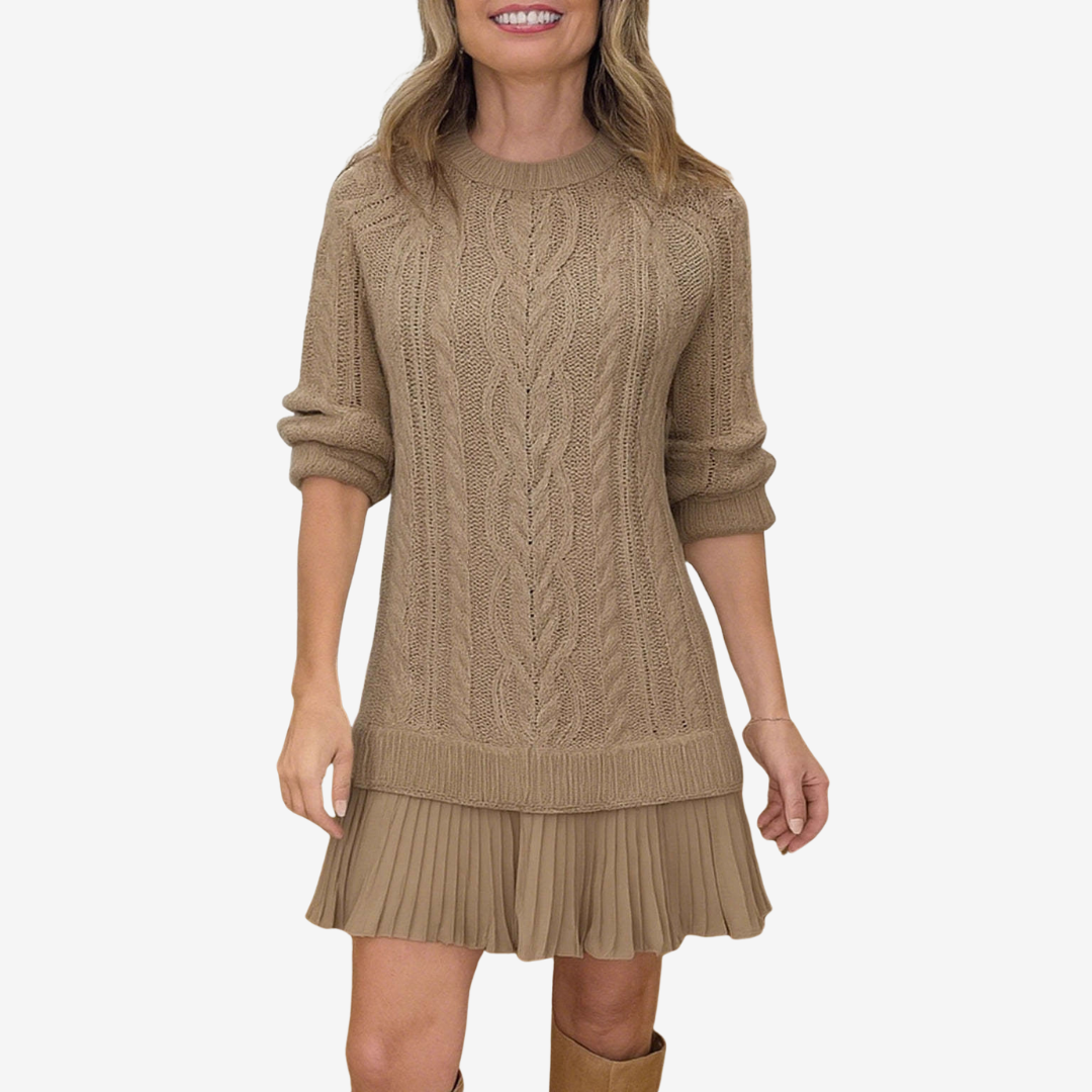 Gaëlle™ | Vestido de Suéter Único