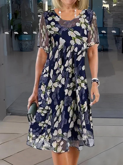 Vestido Floral Elegante de Verano
