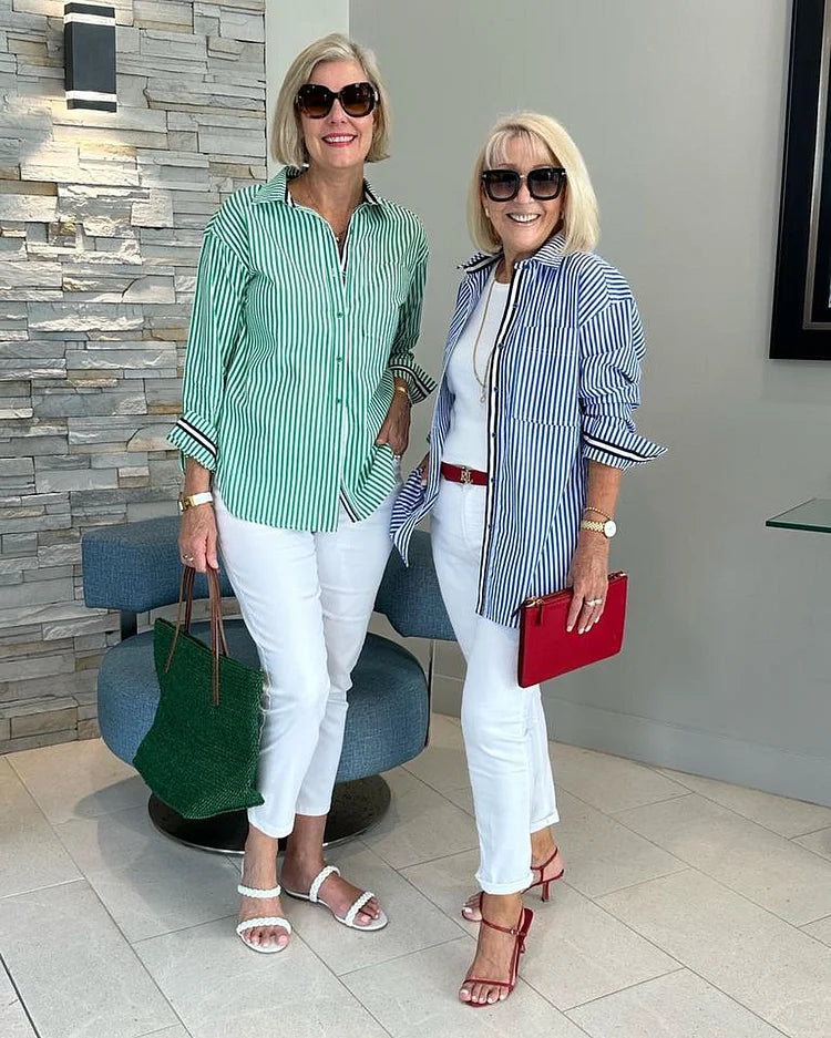Ellen™ | Camisa a Rayas