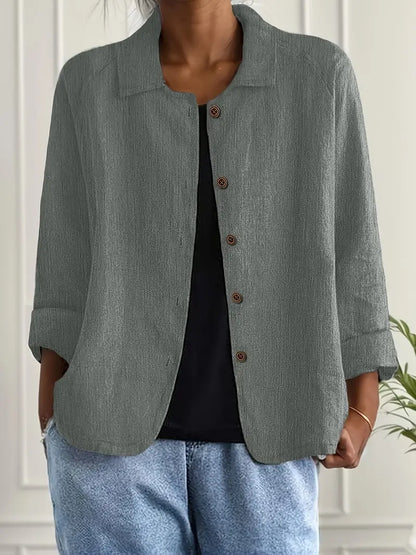 Marilla™ – Cárdigan camisa ligero clásico
