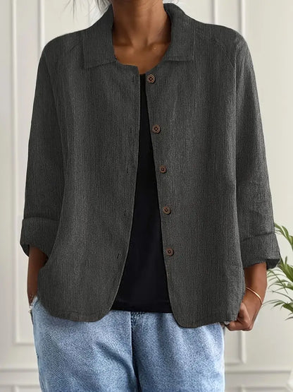 Marilla™ – Cárdigan camisa ligero clásico