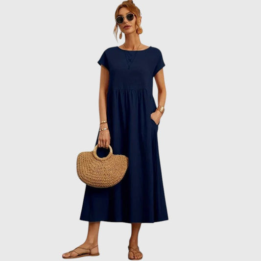 Fenella | Vestido Midi Cómodo